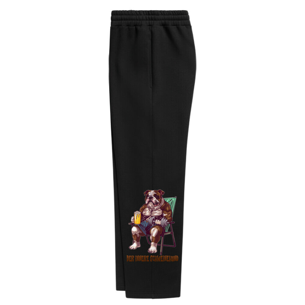 Oversized Sweatpants Unisex - Der innere Schweinehund (Design Seite links)