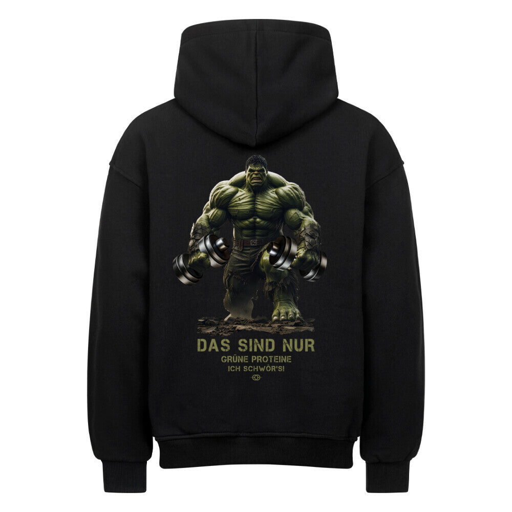 Bundle offer 19 - Hoodies + Sweatshirt - 1 T-Shirt gratis - Das sind nur grüne Proteine - Ich schwör's !