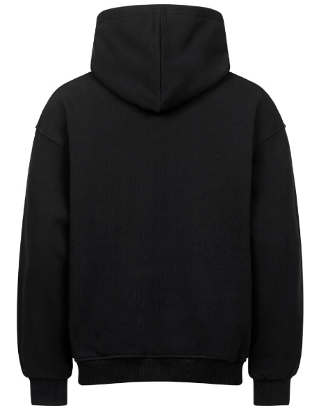 Oversized Hoodie Unisex mit Taschendruck - Don't kill my vibe