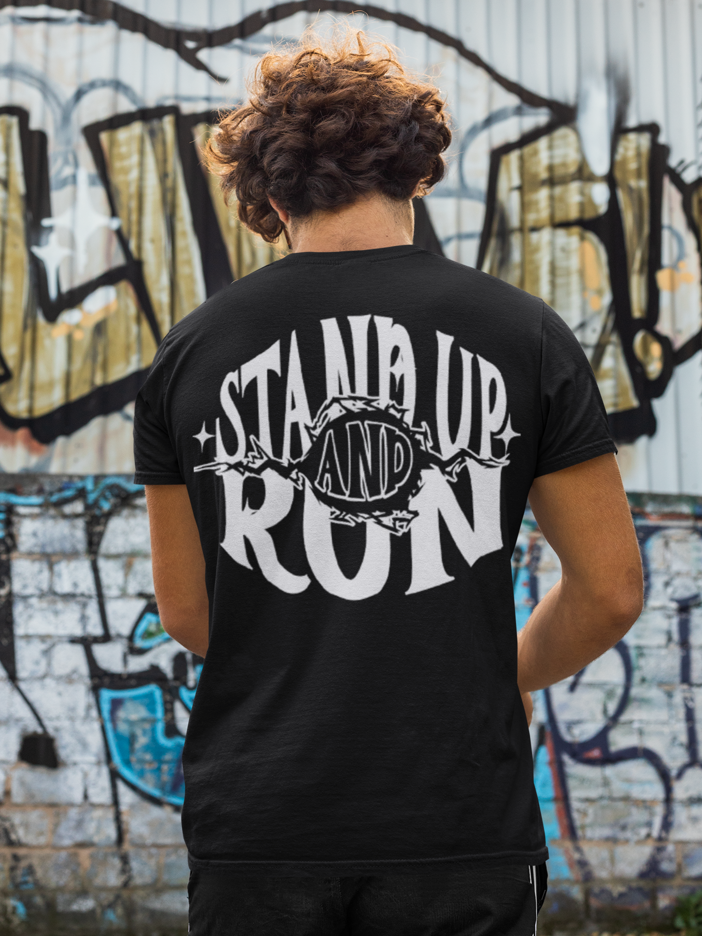 Basic T-Shirt Unisex - Stand up and Run